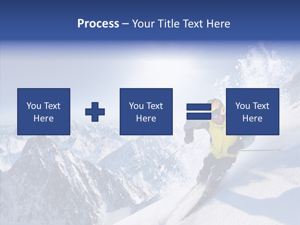 Red Winter Sliding PowerPoint Template
