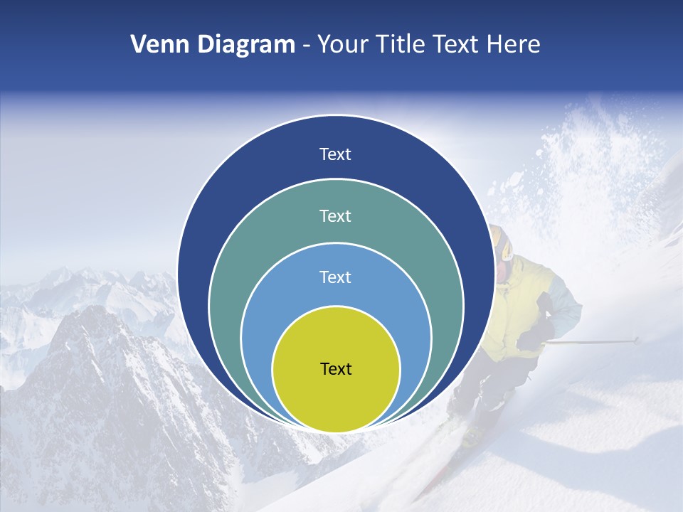 Red Winter Sliding PowerPoint Template