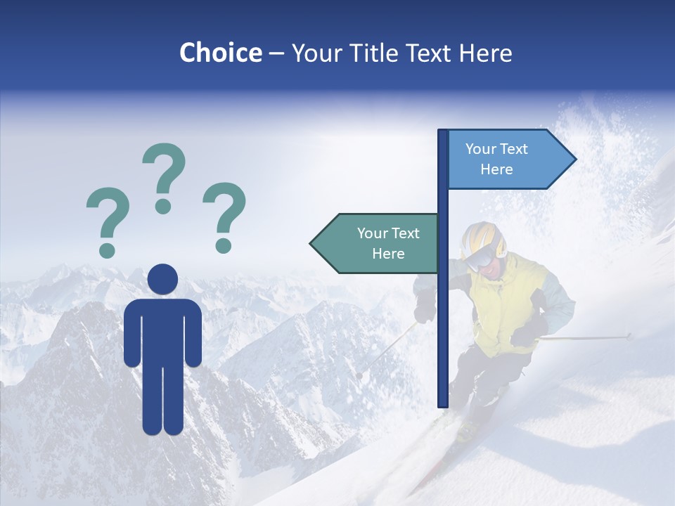 Red Winter Sliding PowerPoint Template
