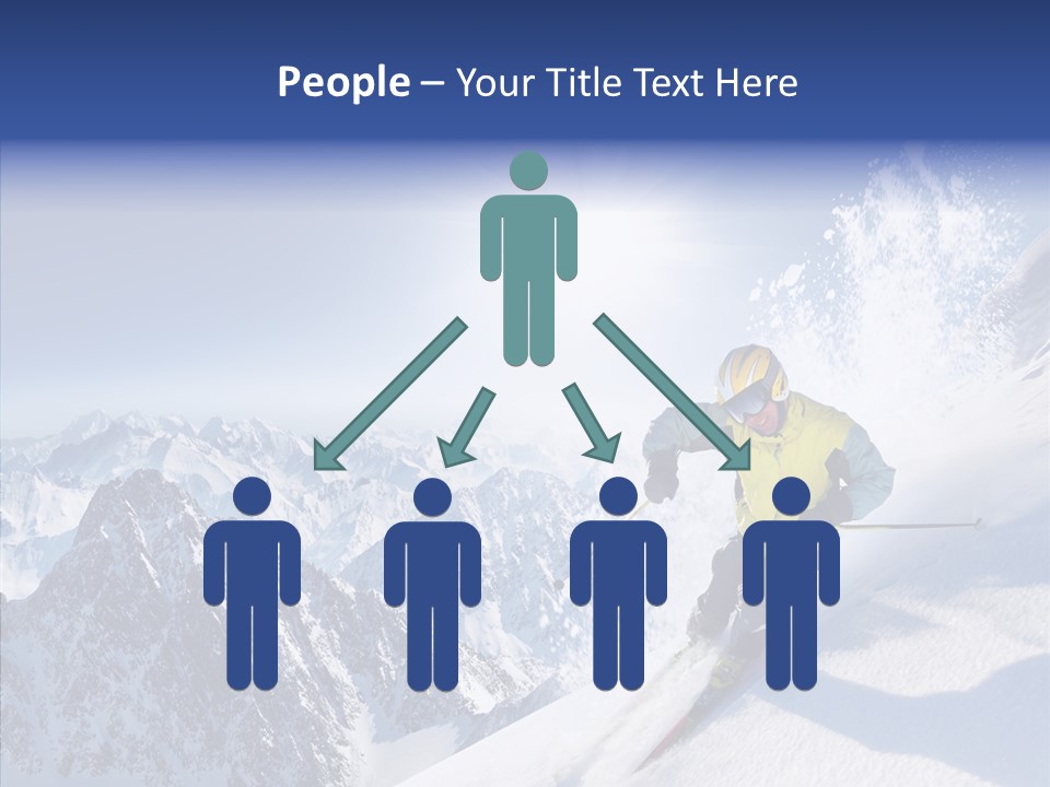 Red Winter Sliding PowerPoint Template