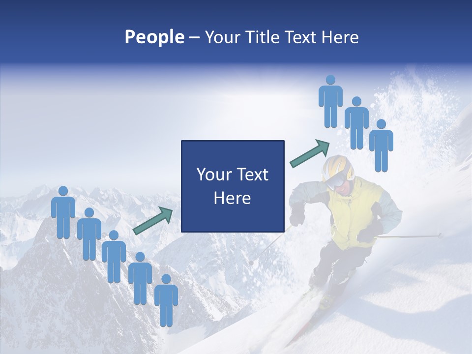 Red Winter Sliding PowerPoint Template