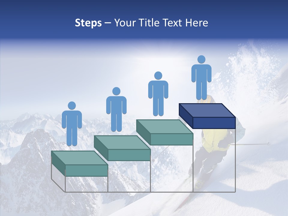 Red Winter Sliding PowerPoint Template