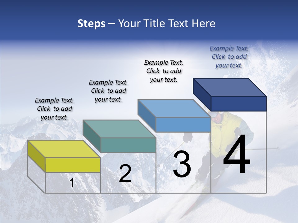 Red Winter Sliding PowerPoint Template