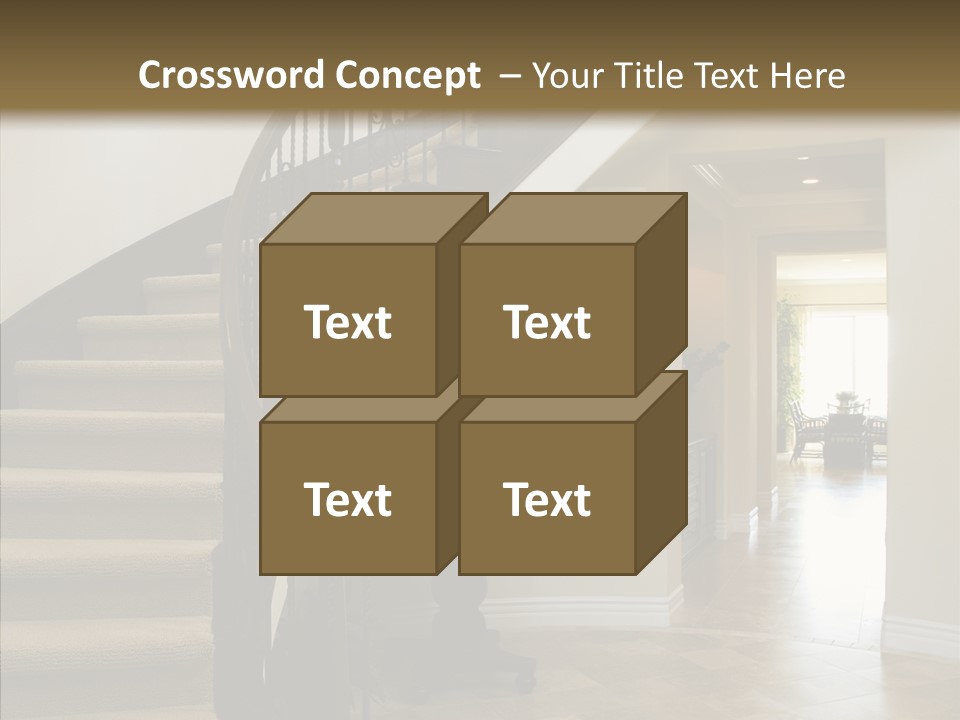 Furniture Modern Real PowerPoint Template
