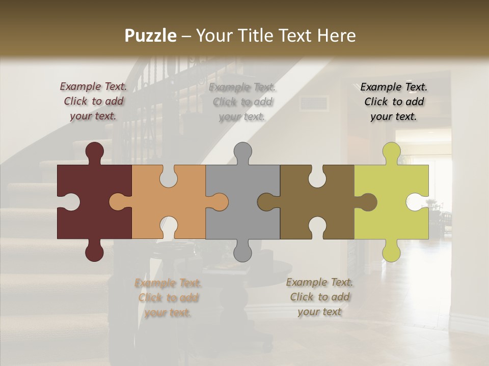 Furniture Modern Real PowerPoint Template