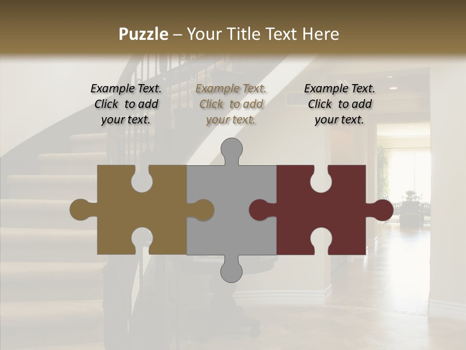 Furniture Modern Real PowerPoint Template