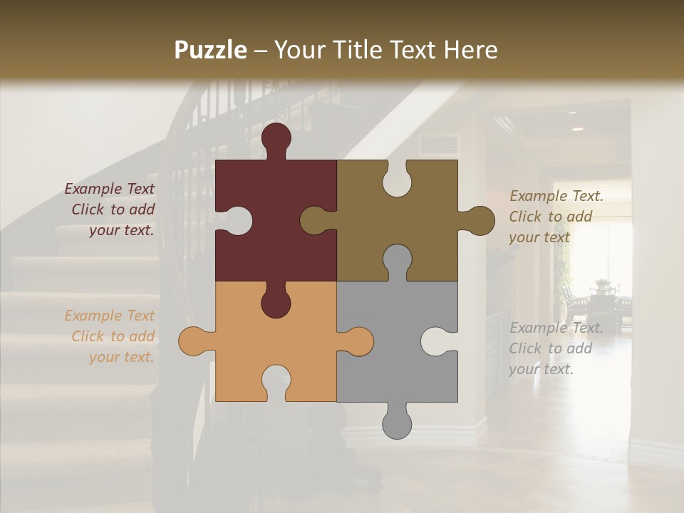 Furniture Modern Real PowerPoint Template