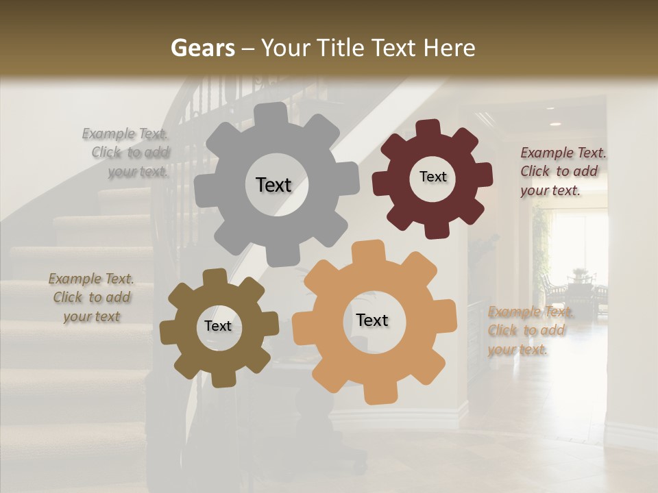 Furniture Modern Real PowerPoint Template