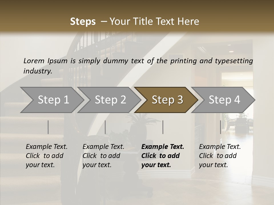 Furniture Modern Real PowerPoint Template