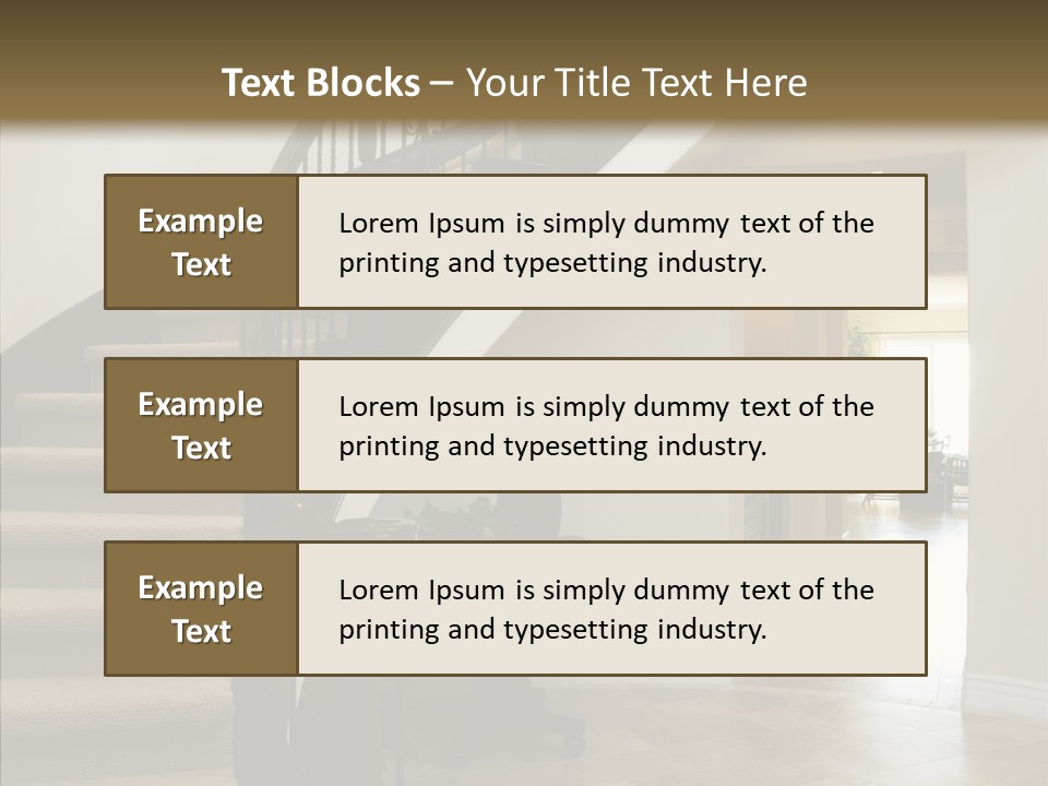Furniture Modern Real PowerPoint Template
