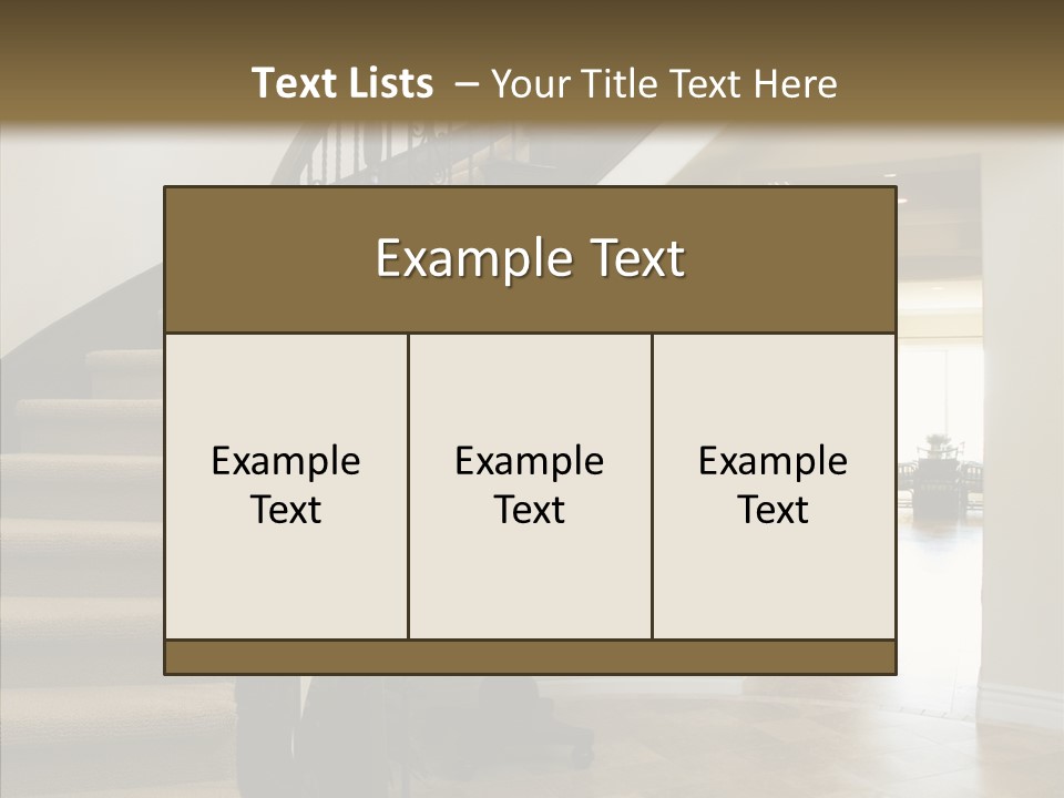 Furniture Modern Real PowerPoint Template