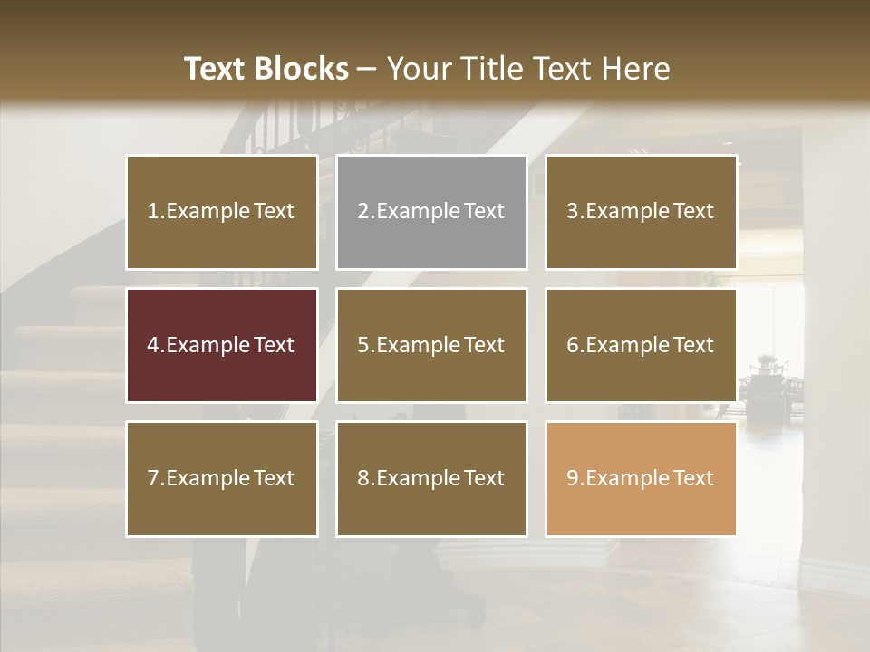Furniture Modern Real PowerPoint Template