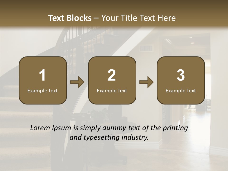 Furniture Modern Real PowerPoint Template