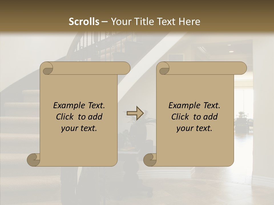 Furniture Modern Real PowerPoint Template