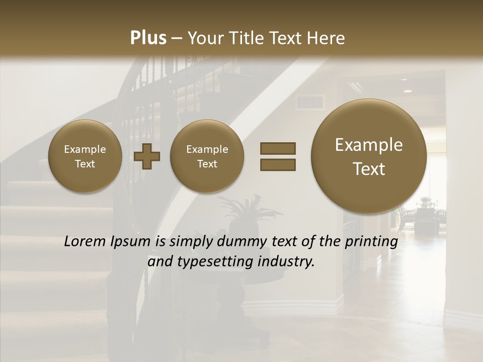 Furniture Modern Real PowerPoint Template