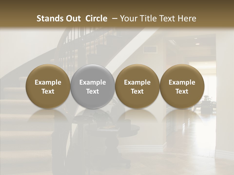 Furniture Modern Real PowerPoint Template