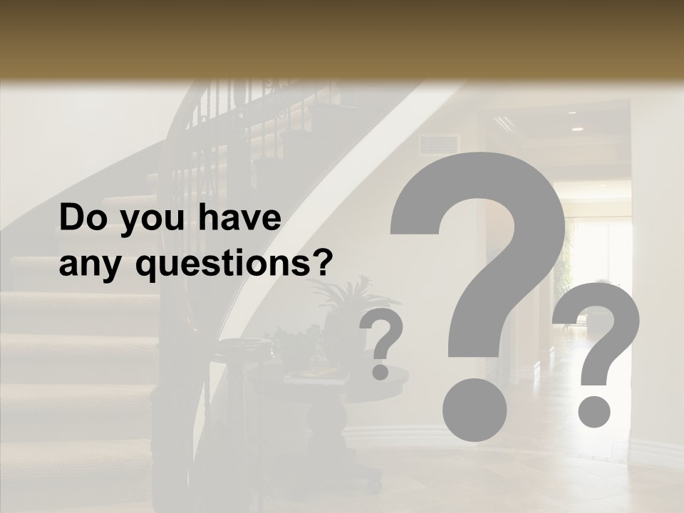 Furniture Modern Real PowerPoint Template