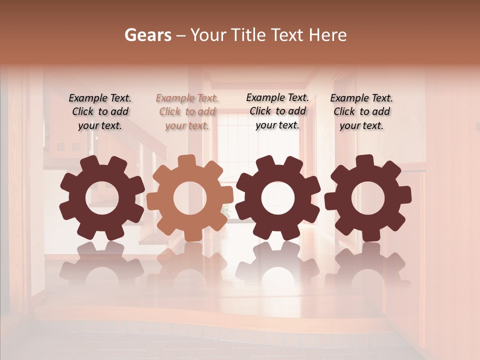 Board Corporation Communication PowerPoint Template