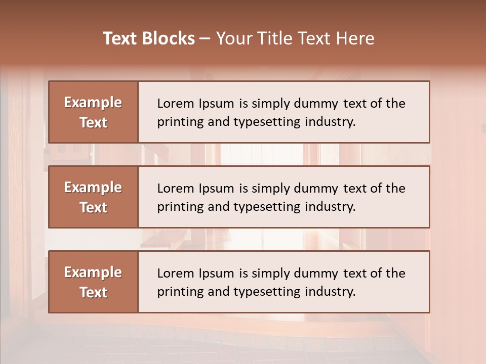 Board Corporation Communication PowerPoint Template