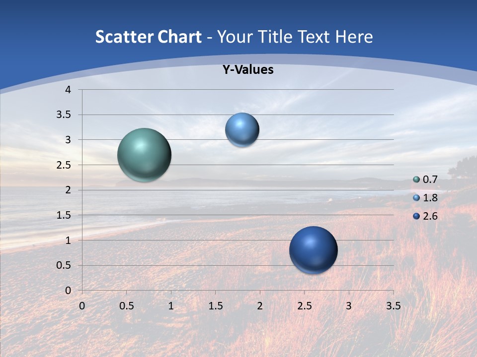 Blue Daylight Cabin PowerPoint Template