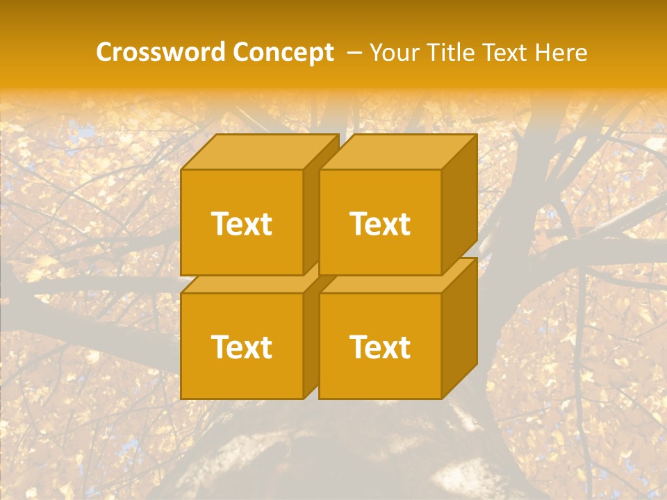 Atlanta Seasonal Maple PowerPoint Template
