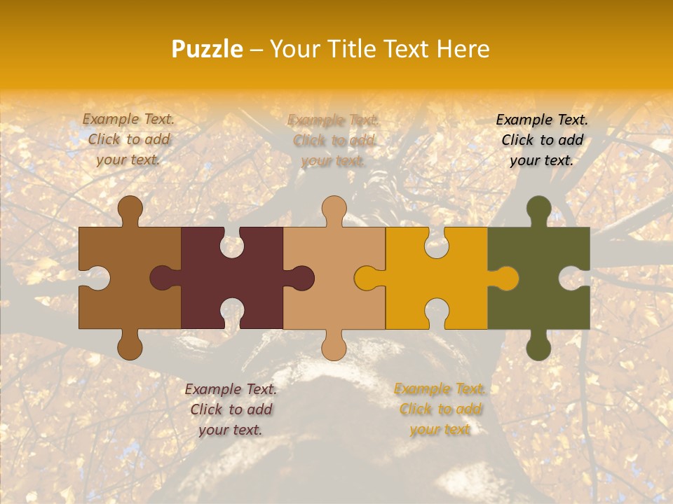 Atlanta Seasonal Maple PowerPoint Template