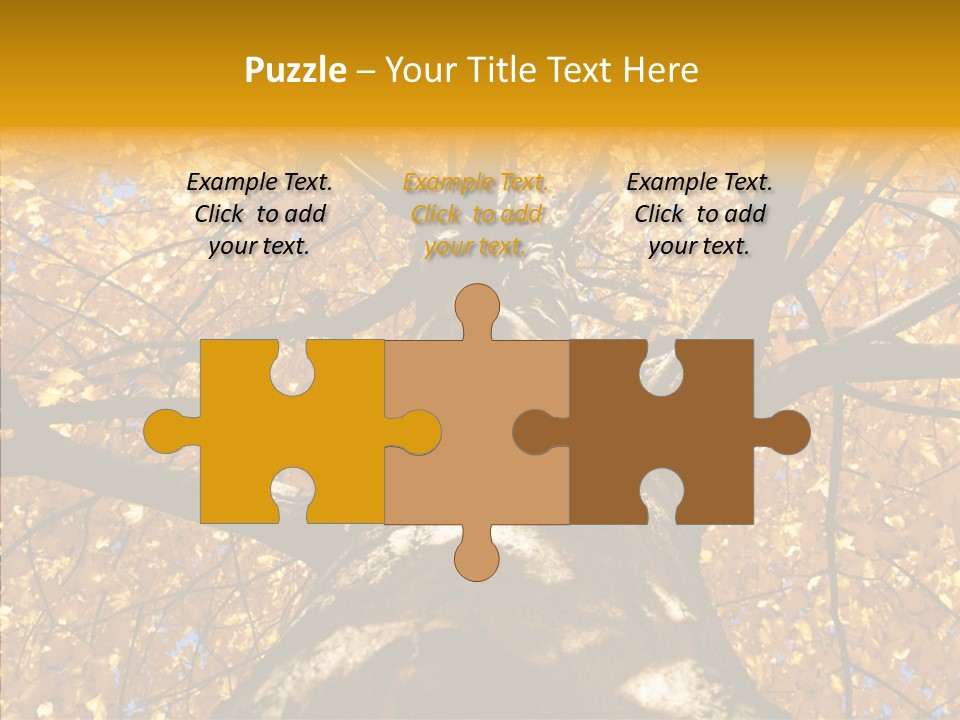 Atlanta Seasonal Maple PowerPoint Template