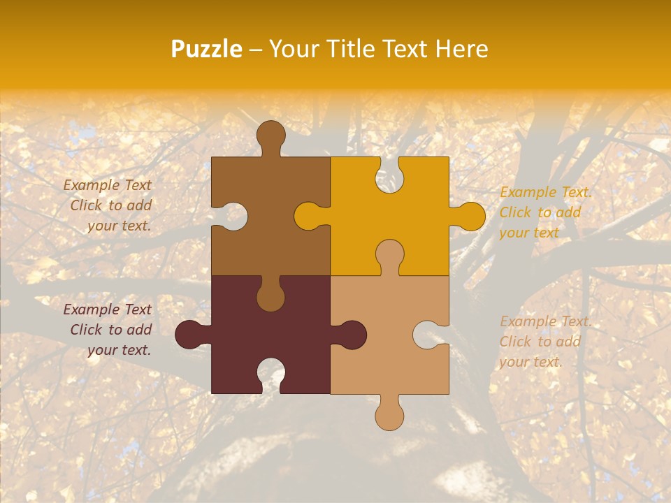 Atlanta Seasonal Maple PowerPoint Template