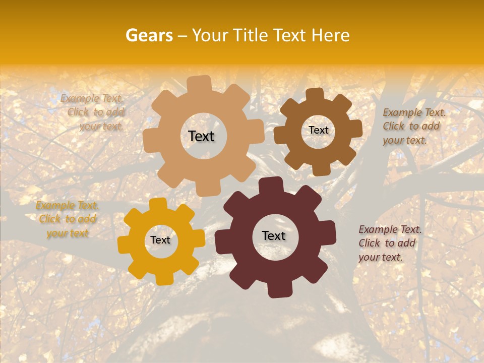 Atlanta Seasonal Maple PowerPoint Template