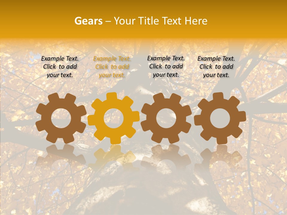 Atlanta Seasonal Maple PowerPoint Template