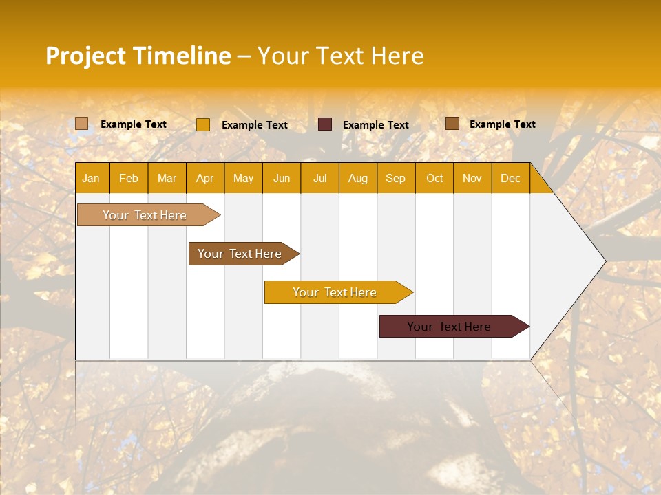 Atlanta Seasonal Maple PowerPoint Template