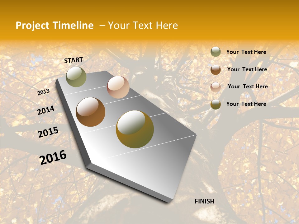 Atlanta Seasonal Maple PowerPoint Template