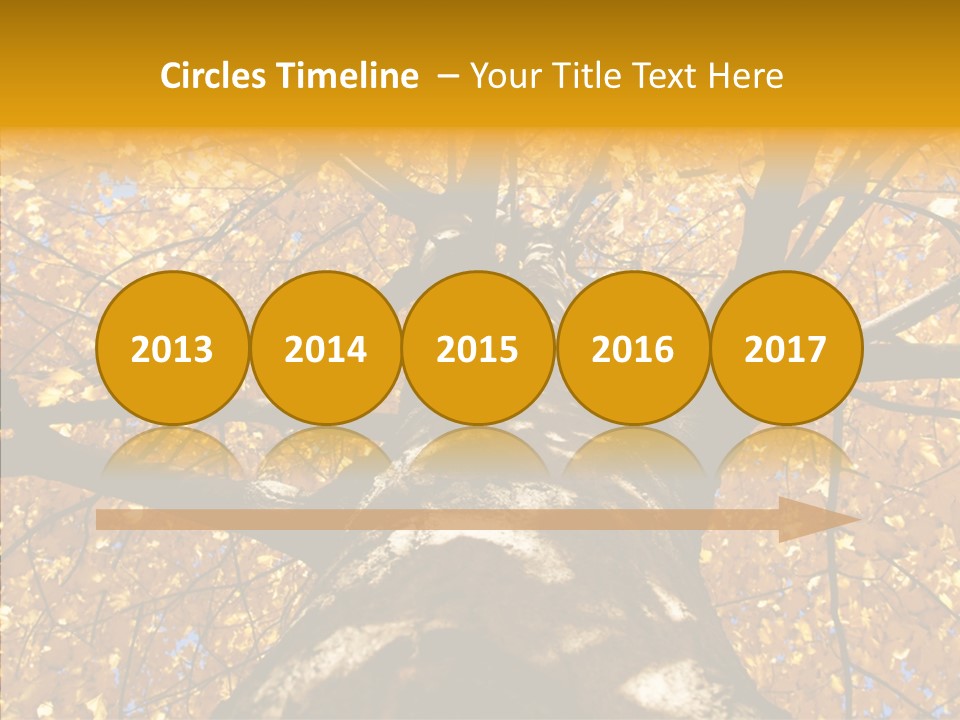 Atlanta Seasonal Maple PowerPoint Template
