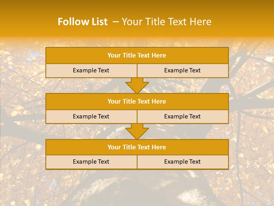 Atlanta Seasonal Maple PowerPoint Template