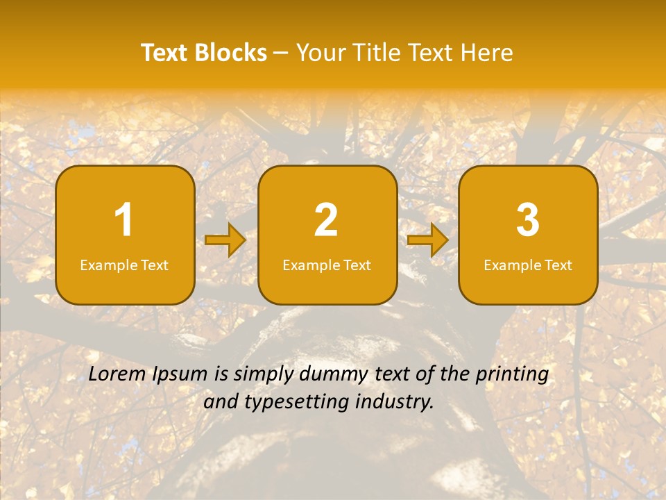 Atlanta Seasonal Maple PowerPoint Template