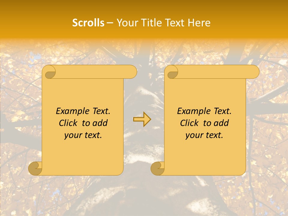 Atlanta Seasonal Maple PowerPoint Template
