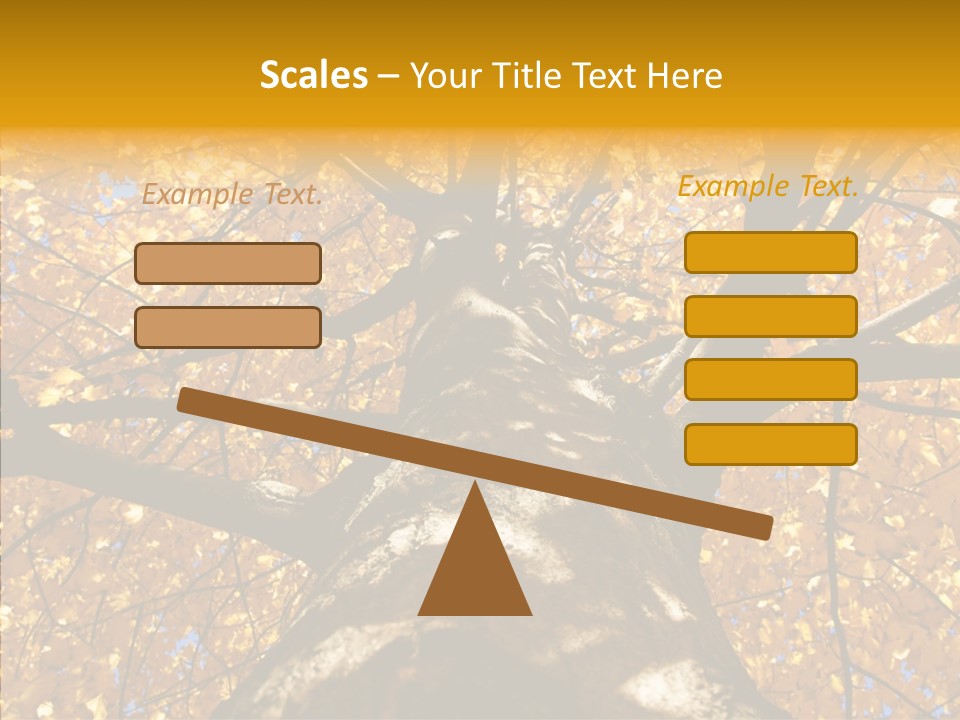 Atlanta Seasonal Maple PowerPoint Template
