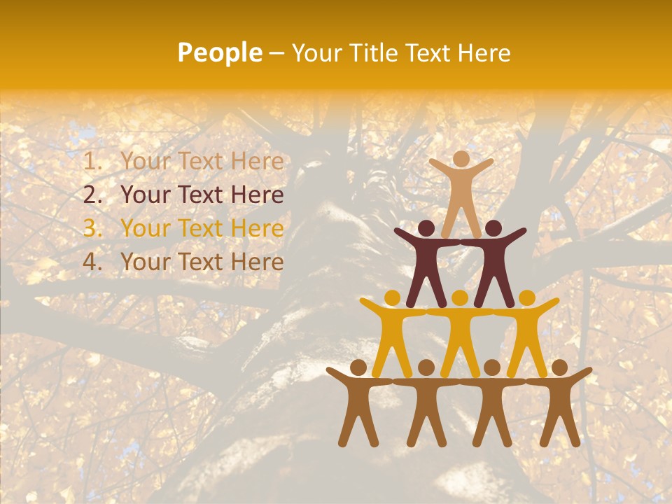 Atlanta Seasonal Maple PowerPoint Template