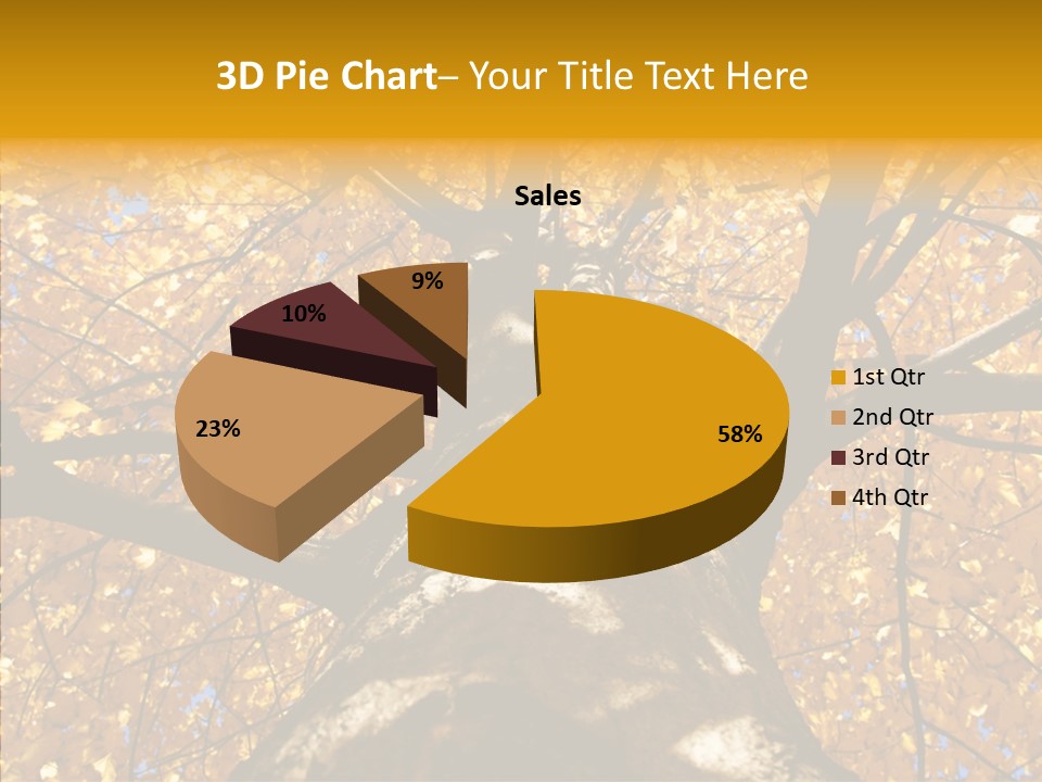Atlanta Seasonal Maple PowerPoint Template