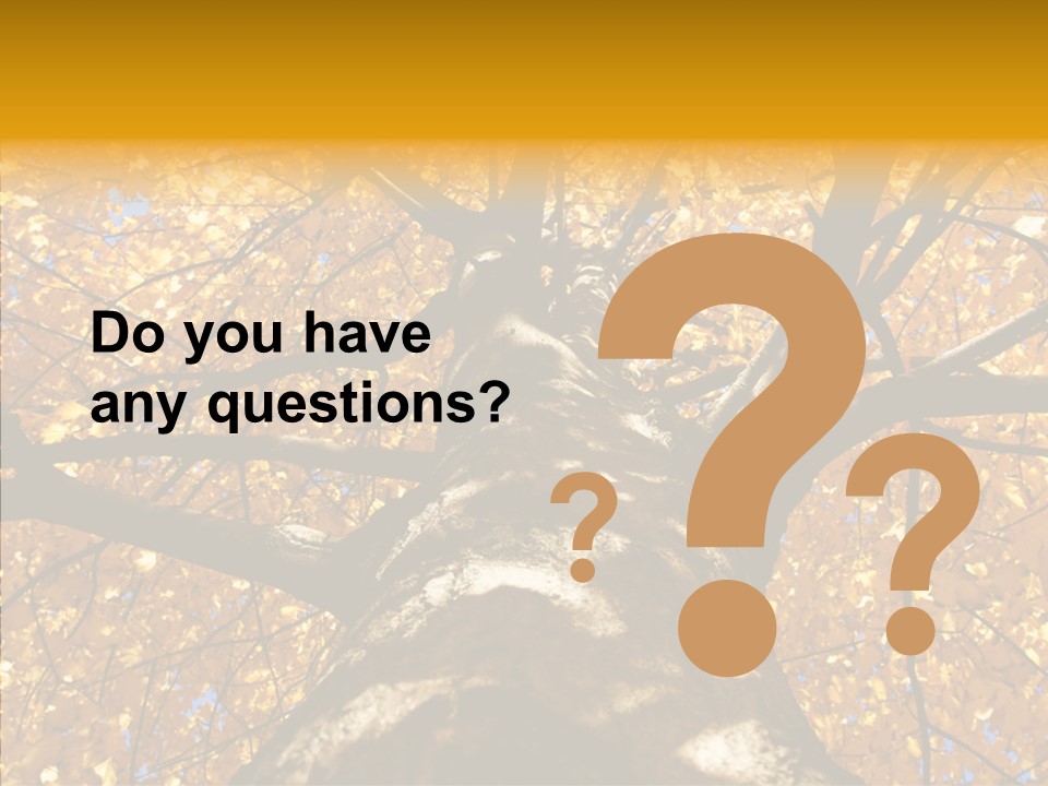 Atlanta Seasonal Maple PowerPoint Template