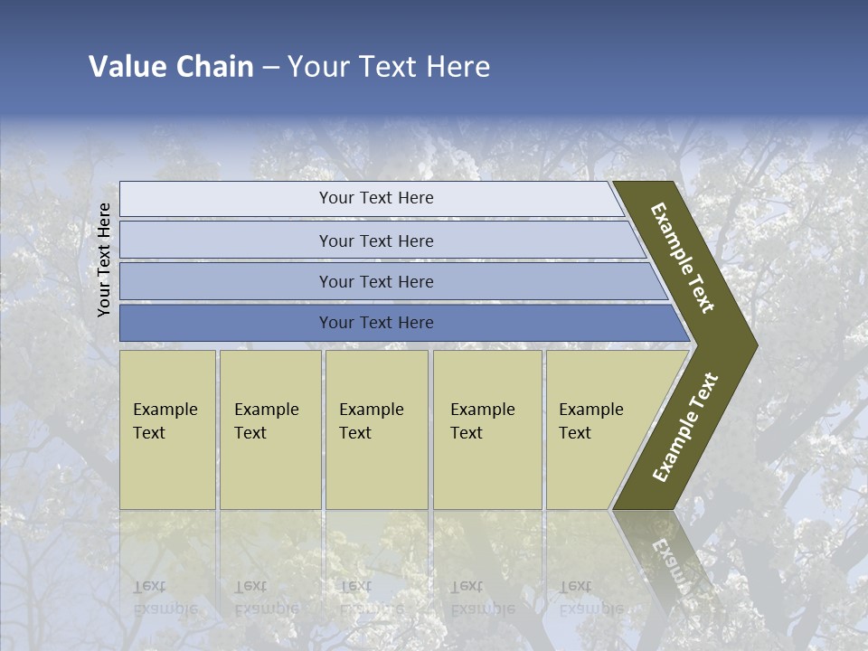 May Branch Backlit PowerPoint Template