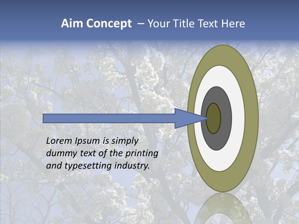 May Branch Backlit PowerPoint Template