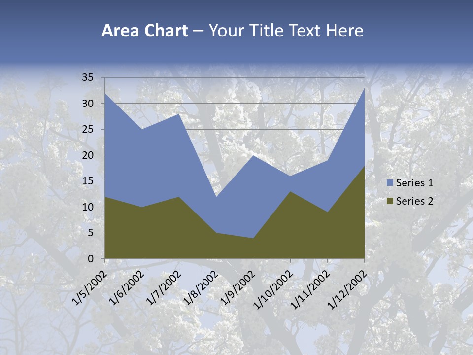 May Branch Backlit PowerPoint Template