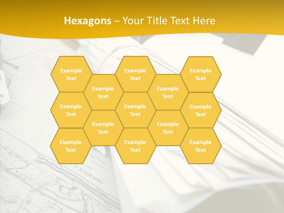 Room Compass Work PowerPoint Template