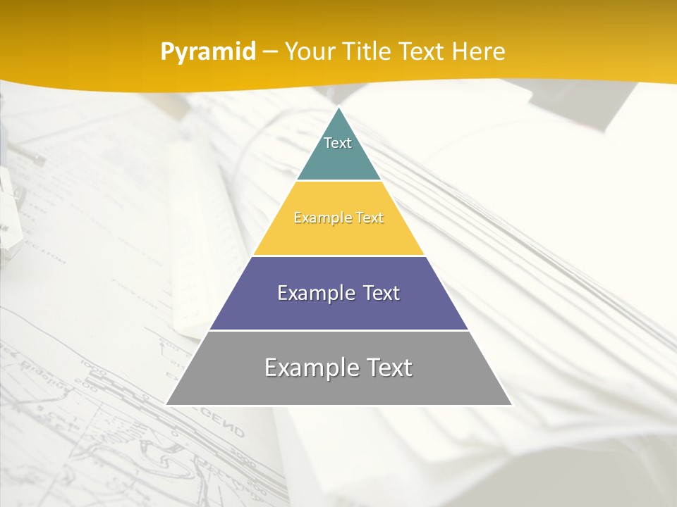 Room Compass Work PowerPoint Template