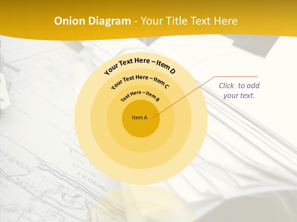 Room Compass Work PowerPoint Template