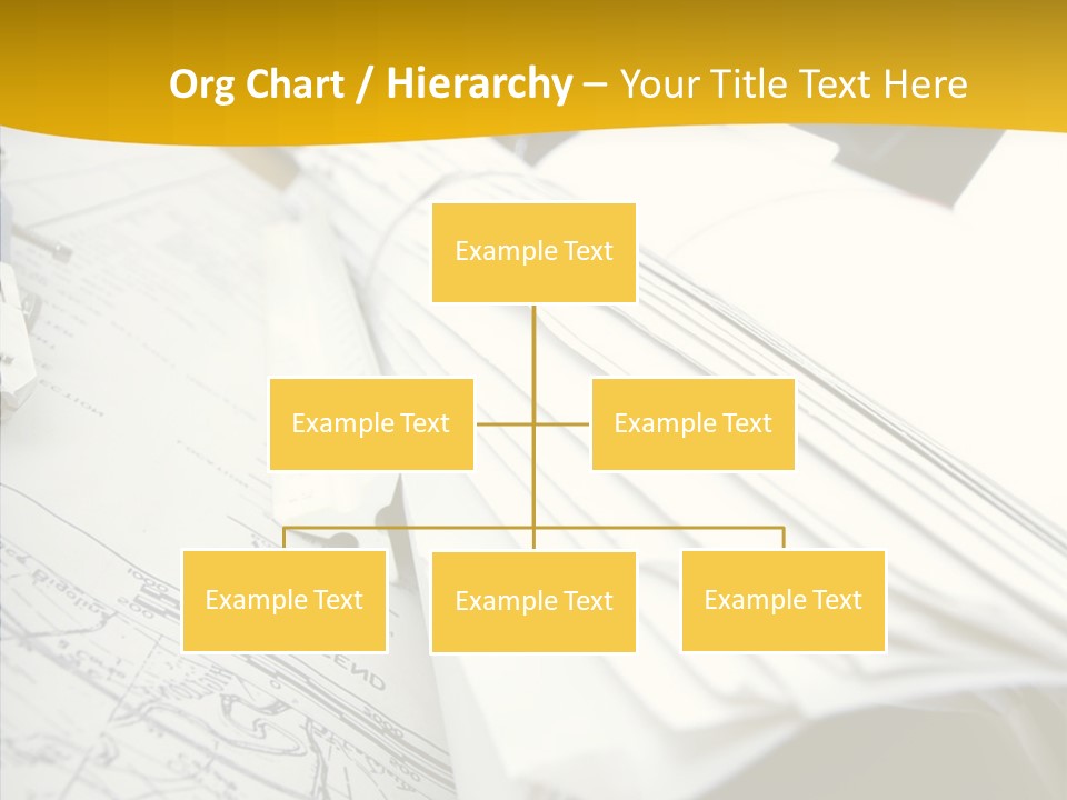 Room Compass Work PowerPoint Template