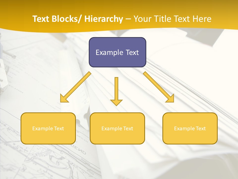 Room Compass Work PowerPoint Template