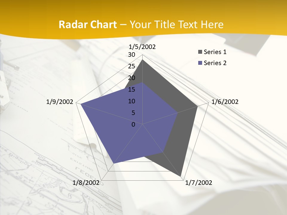 Room Compass Work PowerPoint Template