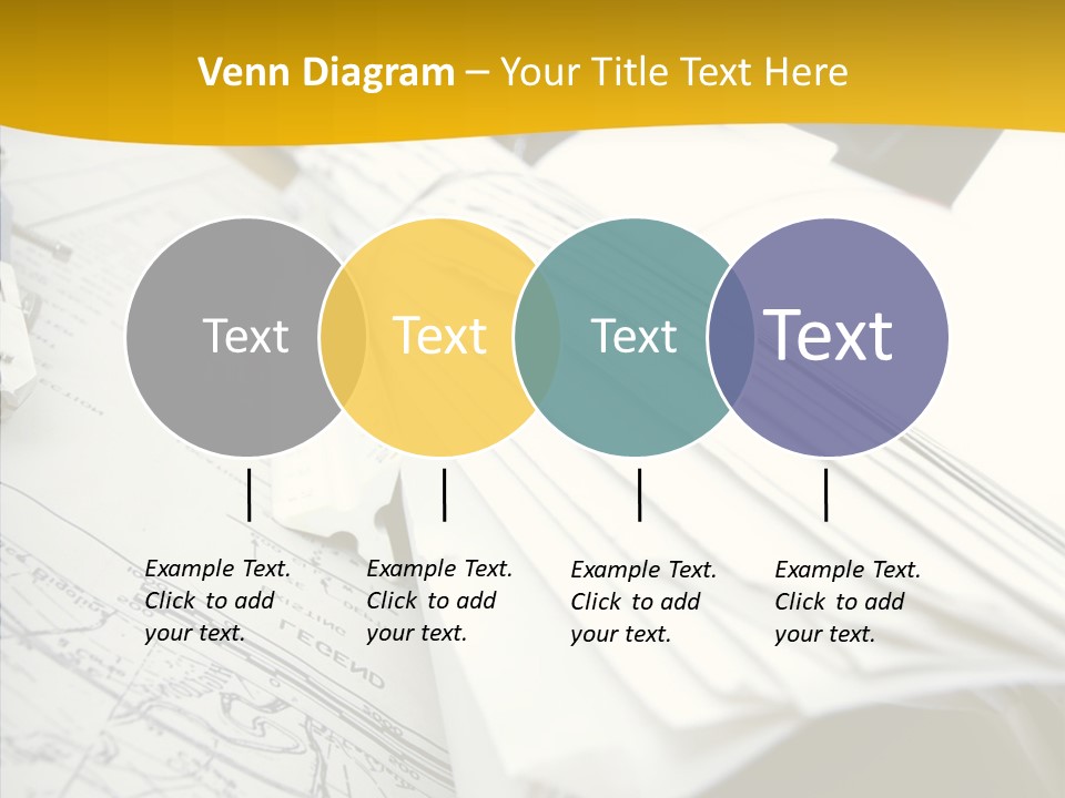 Room Compass Work PowerPoint Template